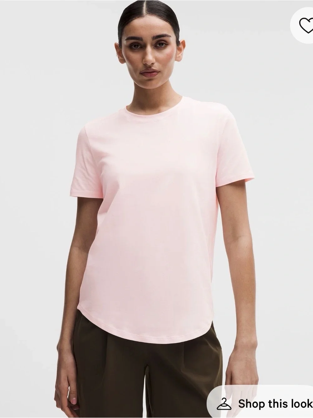 Lululemon pink tshirt